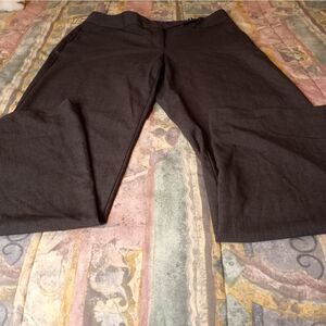 Calvin Klein Women Sz 8 Gray Zipper Pockets Career Dress Pants